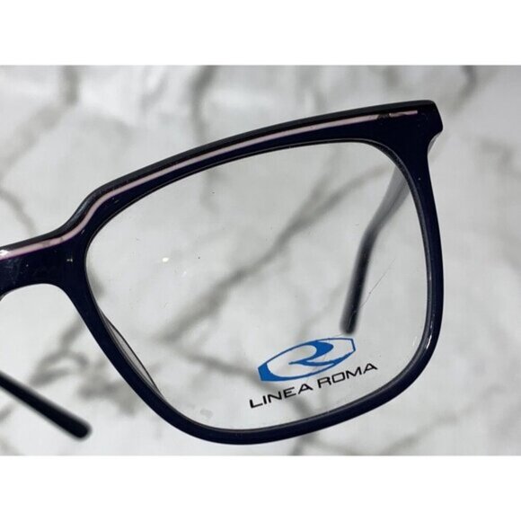 LINEA ROMA CLASS 464 C3 53-17-148 Black Plastic Glasses Frames - Picture 8 of 10